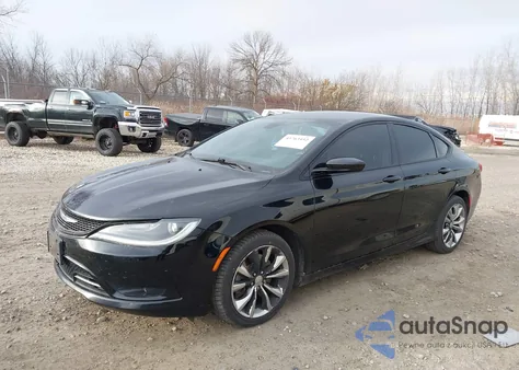 2015 Chrysler 200 S from USA, damaged, VIN 1C3CCCDGXFN757419